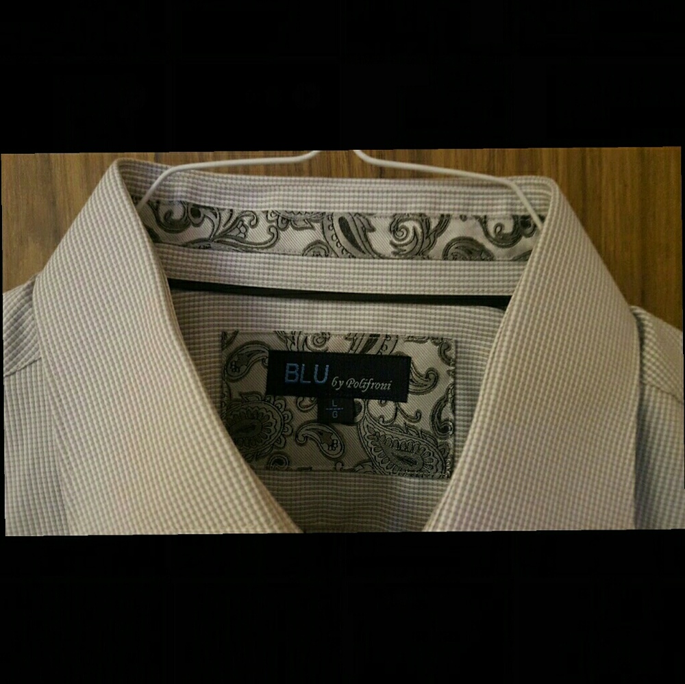 Men's designer button down shirt